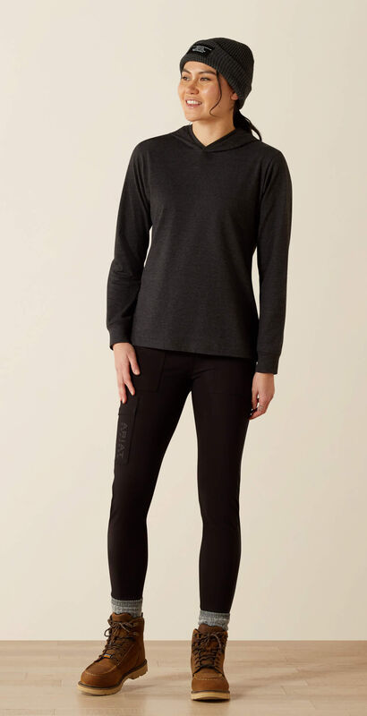 Rebar Cotton Strong Hooded T-Shirt Full